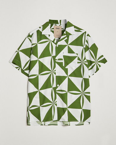 Men | Short Sleeve Shirts | OAS | Viscose Resort Short Sleeve Shirt Bloomy Plateau