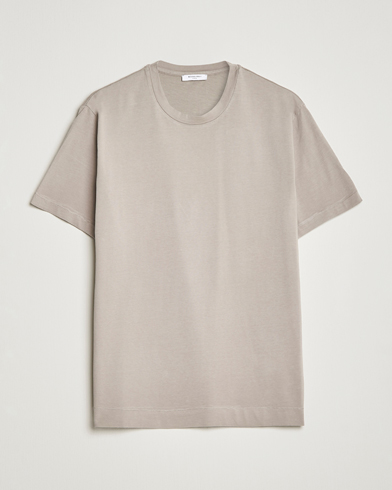 Men | Boglioli | Boglioli | Short Sleeve T-Shirt Washed Grey