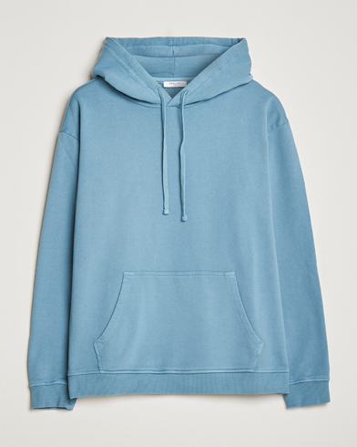 Men | Hooded Sweatshirts | Boglioli | Hooded Sweater Dusty Blue