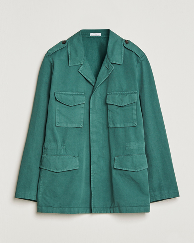 Men | Formal jackets | Boglioli | Field Jacket Dark Green