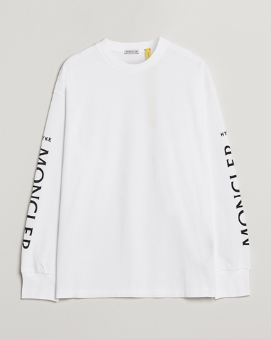 Men | T-Shirts | Moncler Genius | 4 Moncler Hyke Long Sleeve T-Shirt White