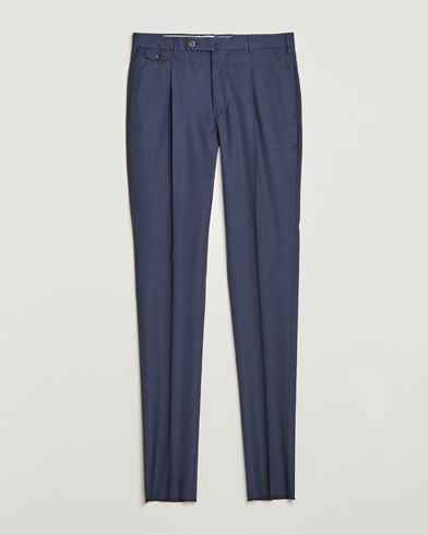 Men | Formal Trousers | PT01 | Gentleman Fit Wool Trousers Dark Blue