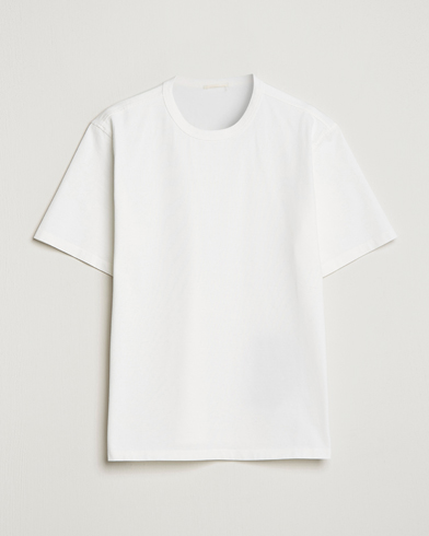 Men | T-Shirts | Ten c | Garment Dyed Cotton Jersey T-Shirt White