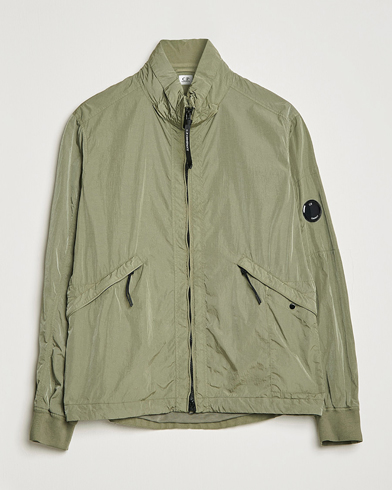 Men | Lightweight Jackets | C.P. Company | Chrome Re-cycled Nylon Jacket Green