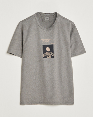 Men |  | C.P. Company | Seed Recycled Hemp T-Shirt Grey