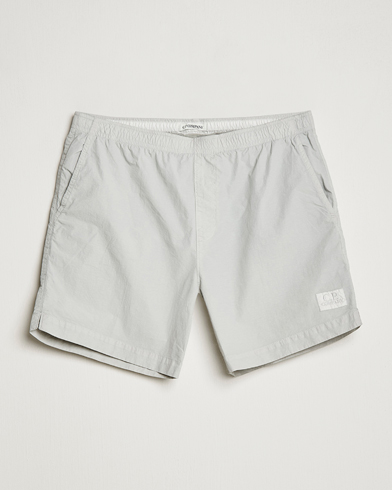 Men | Swimwear | C.P. Company | Flatt Nylon Garment Dyed Swimshorts Grey