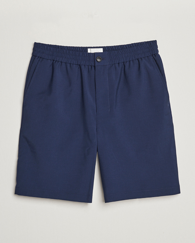 Men | Shorts | AMI | Elasticated Waist Shorts Navy