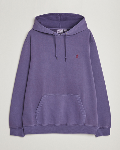 Men | Gramicci | Gramicci | One Point Hooded Sweatshirt Purple Pigment