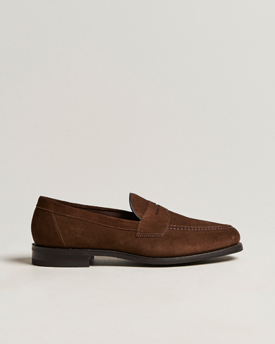 Men | Loafers | Loake 1880 | Grant Shadow Sole Brown Suede