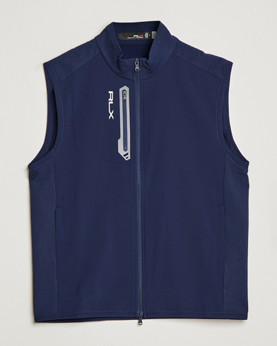 Men | Pullovers | RLX Ralph Lauren | Tech Terry Vest Refined Navy