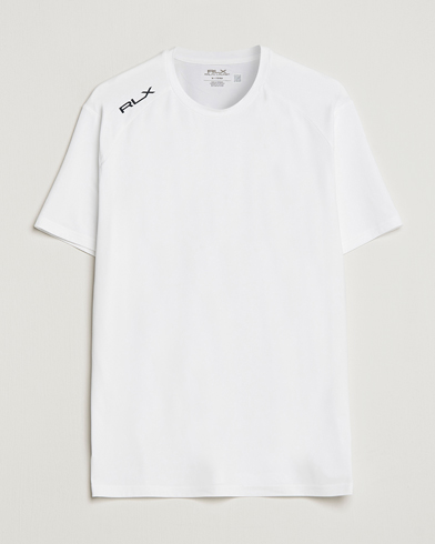 Men | World of Ralph Lauren | RLX Ralph Lauren | Airflow Crew Neck T-Shirt Ceramic White