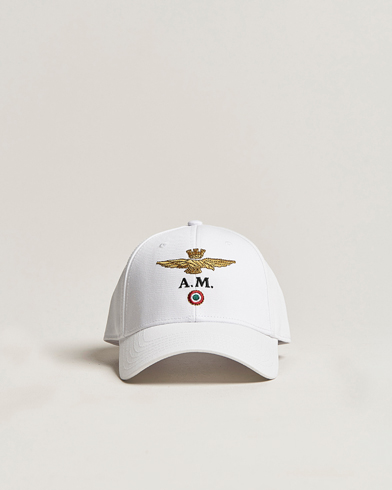 Men | Caps | Aeronautica Militare | Cotton Baseball Cap Off White