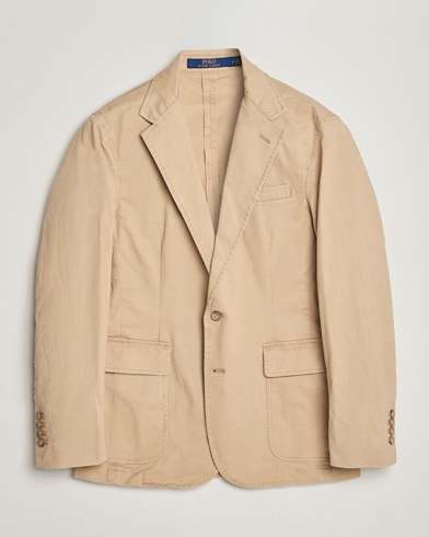 Men | Preppy Authentic | Polo Ralph Lauren | Cotton Stretch Sportcoat Monument Tan