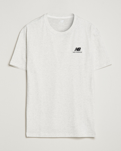 Men | New Balance | New Balance | Cotton T-Shirt Sea Salt Heather