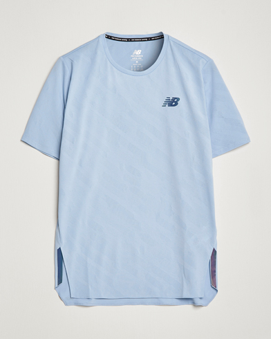 Men | New Balance Running | New Balance Running | Q Speed Jacquard T-Shirt Light Arctic Grey