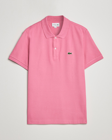 Men | Clothing | Lacoste | Slim Fit Polo Piké Reseda Pink