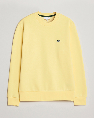 Men |  | Lacoste | Crew Neck Sweatshirt Yellow