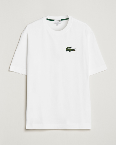 Men | Short Sleeve T-shirts | Lacoste | Loose Fit T-Shirt White