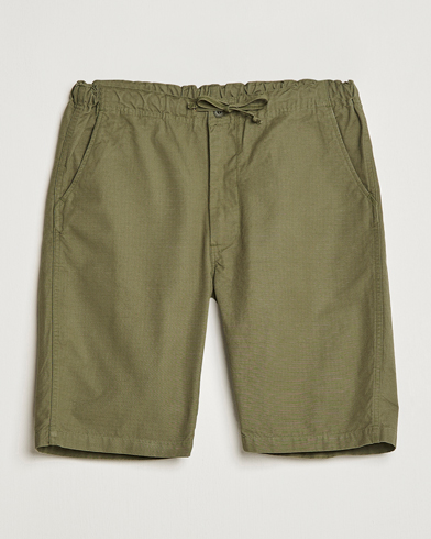 Men | Japanese Department | orSlow | New Yorker Shorts Army Green