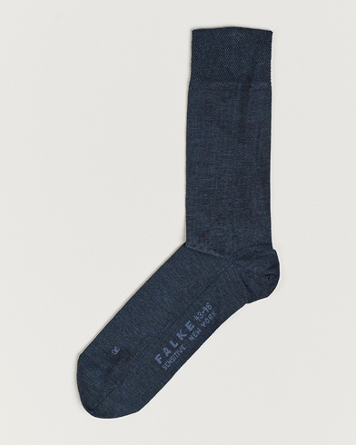 Men |  | Falke | Sensitive New York Lyocell Socks Navy Melange