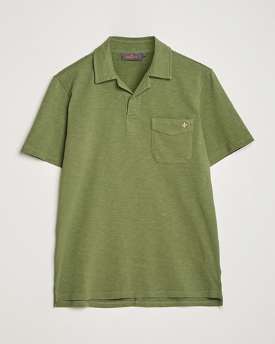 Men |  | Morris | Clopton Cotton Blend Polo Sage Green