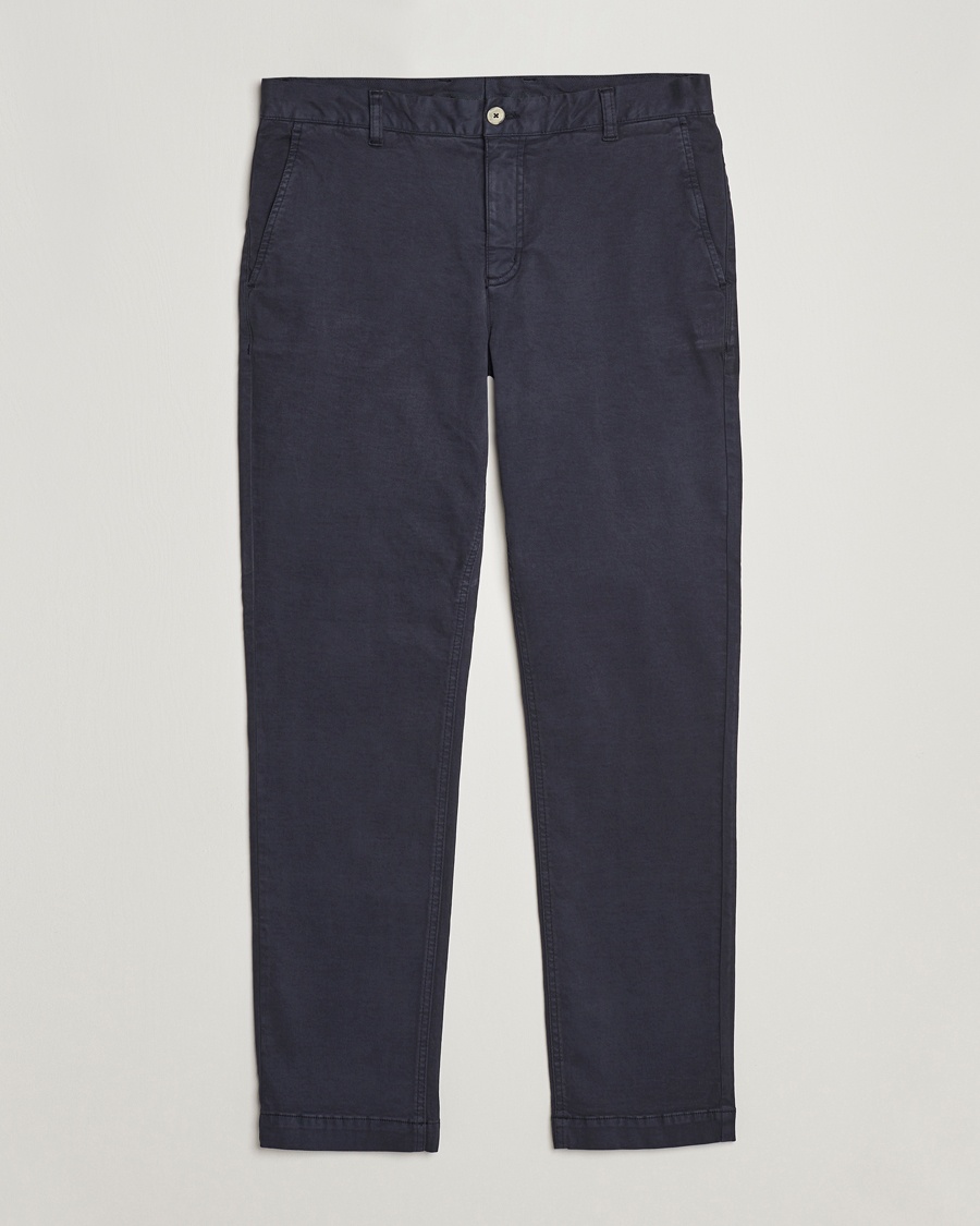 Morris Jeffrey Brushed Chinos Blue – Blue
