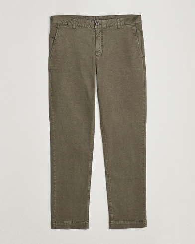 Morris Jeffrey Brushed Chinos Olive – Green