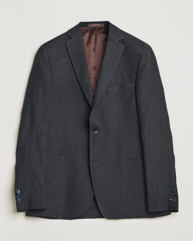 Men | Blazers | Morris | Archie Linen Suit Blazer Navy