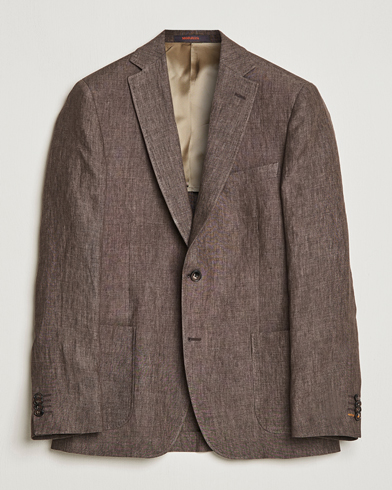 Men |  | Morris | Archie Linen Suit Blazer Brown