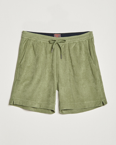 Men | The Terry Collection | Morris | Hunter Terry Shorts Olive