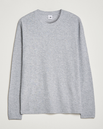 Men |  | NN07 | Clive Knitted Sweater Grey Melange