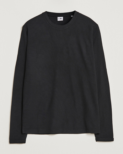 Men | Crew Neck Jumpers | NN07 | Clive Knitted Sweater Black