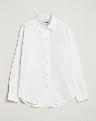 Men |  | NN07 | Adwin Cotton Pocket Shirt Off White