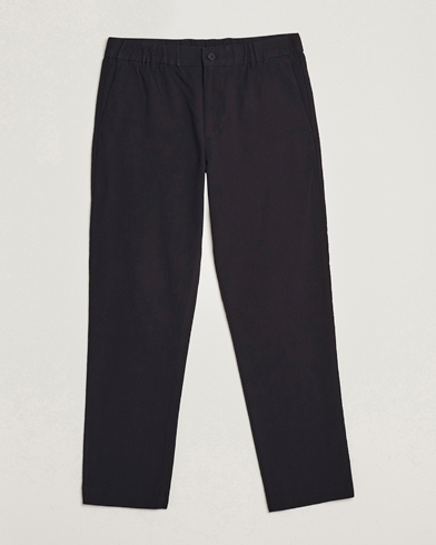 Men | Formal Trousers | NN07 | Theodore Seersucker Pants Black
