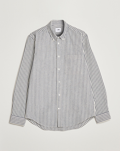 Men |  | NN07 | Arne Creppe Striped Shirt Navy/White