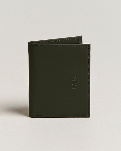 Men | RAINS | RAINS | Folded Wallet Green