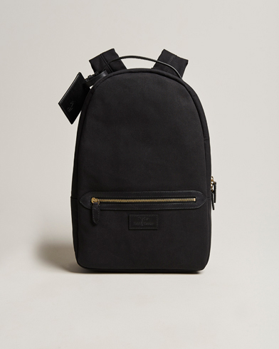Men | Backpacks | Polo Ralph Lauren | Canvas/Leather Backpack Black