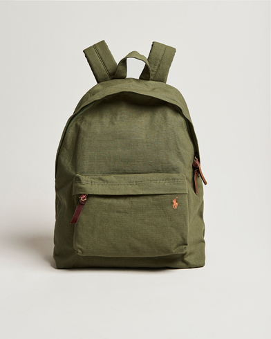 Men | Backpacks | Polo Ralph Lauren | Canvas Backpack Dark Sage