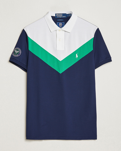 Men | Polo Shirts | Polo Ralph Lauren | Performance Wimbledon Polo Refined Navy Multi