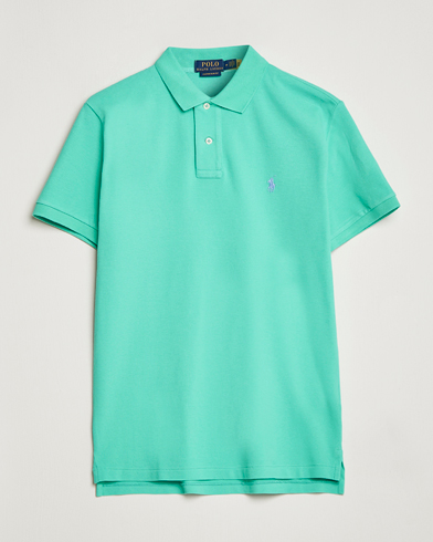 Men | Polo Ralph Lauren | Polo Ralph Lauren | Custom Slim Fit Polo Sunset Green