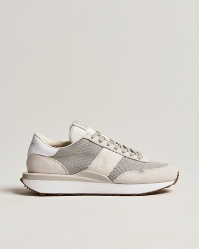 Men | Suede shoes | Polo Ralph Lauren | Train 89 Running Sneaker Dove Grey