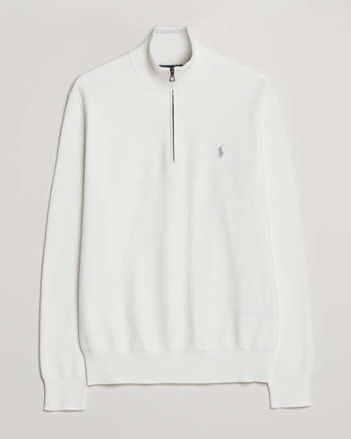 Men |  | Polo Ralph Lauren | Textured Half-Zip Deckwash White