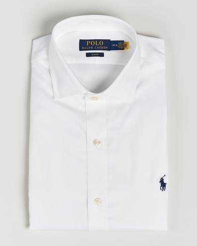 Men | Formal | Polo Ralph Lauren | Slim Fit Dress Shirt White