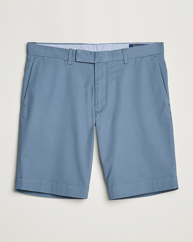 Men | Shorts | Polo Ralph Lauren | Tailored Slim Fit Shorts Anchor Blue