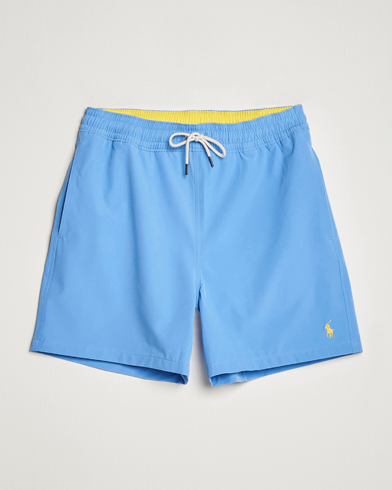 Men | Swimwear | Polo Ralph Lauren | Recyceled Traveler Boxer Swimshorts Harbor Island Blue
