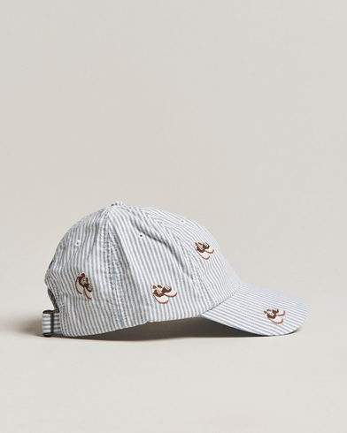 Men | Hats & Caps | Polo Ralph Lauren | Oxford Striped Cap Blue/White