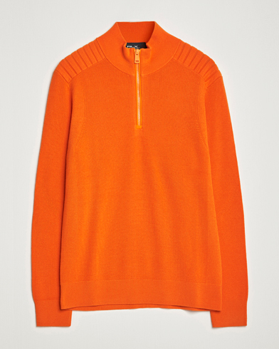 Men | RLX Ralph Lauren | RLX Ralph Lauren | Merino Half-Zip Sweater Sailing Orange