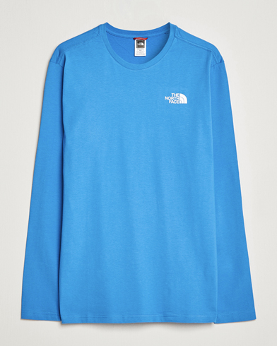 Men | The North Face | The North Face | Long Sleeve Easy T-Shirt Super Sonic Blue