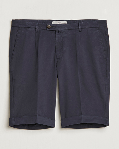 Men |  | Briglia 1949 | Pleated Cotton Shorts Navy