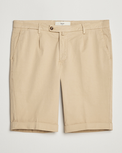 Men |  | Briglia 1949 | Pleated Cotton Shorts Beige